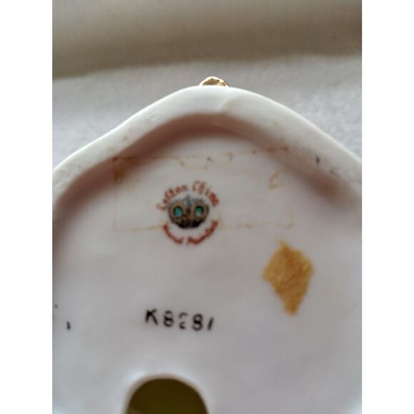 Lefton China Japan/USA five pieces, Saturday's Child, bell, candle holder, A/T - Picture 3 of 11